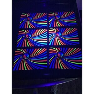 1970s Psycadelic Greeting Card